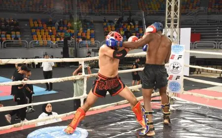 مصر تتصدر إفريقيا في الكيك بوكسينج بفوزها بالمركز الأول و390 ميدالية