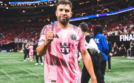 جوردي ألبا يعلن اعتزاله كرة القدم مع نهاية مشواره في الدوري الأميركي