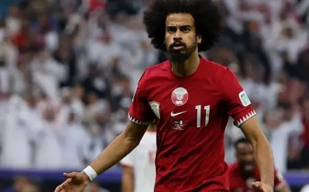 عفيف يتصدر تشكيل قطر في المواجهة الحاسمة ضد عُمان في ملحق تصفيات كأس العالم