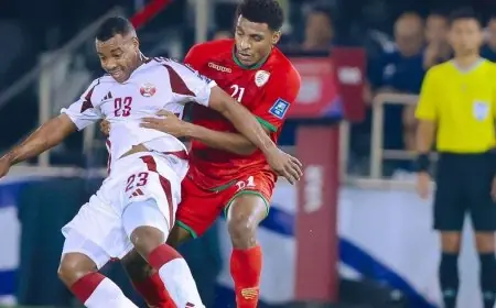 تعادل سلبي يخيّم على مواجهة قطر وعُمان في ملحق تصفيات كأس العالم 2026