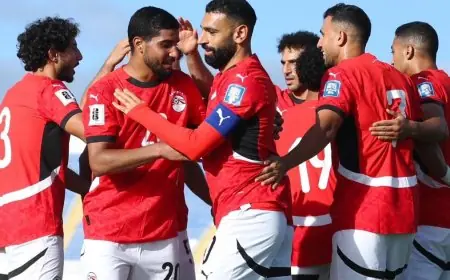 الرئيس السيسي يهنئ منتخب مصر بالتأهل إلى كأس العالم