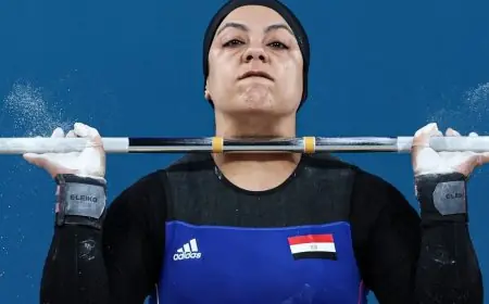 سارة سمير تتألق وتحصد 3 ميداليات فضية في بطولة العالم لرفع الأثقال