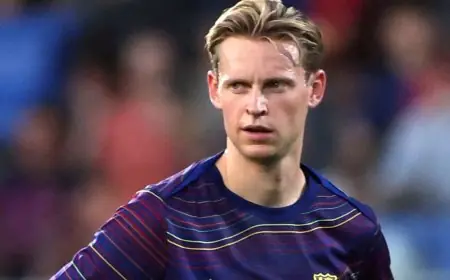 دي يونج يعترض على استضافة مباراة برشلونة ضد فياريال في ميامي