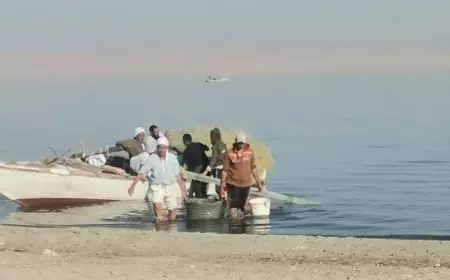 بدء موسم الصيد في بحيرة قارون لعام 2025 أعلنتها «حماية البحيرات»