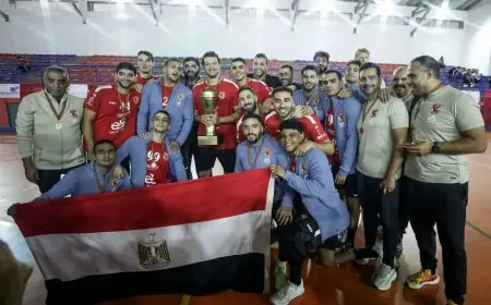 فريق رجال يد الأهلي يحقق فوزًا رائعًا على الجيش الملكي المغربي في مباراة ودية