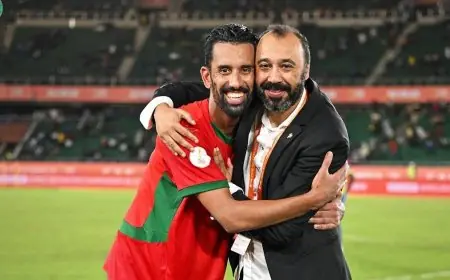 انتصار منتخب المغرب الثاني على مصر بثنائية زحزوح وبنتايك