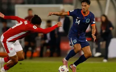 تألق غاكبو يقود هولندا لانتصار ساحق على مالطا في تصفيات كأس العالم