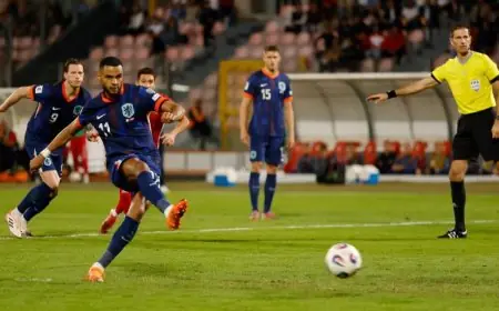 غاكبو يبدع في قيادة هولندا لانتصار ساحق على مالطا في تصفيات كأس العالم