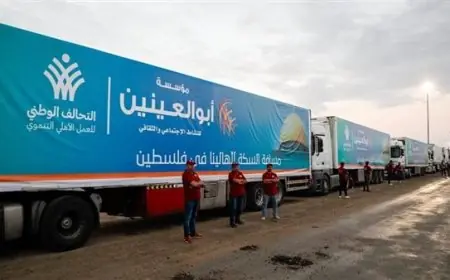 إدخال يومي لـ600 شاحنة مساعدات إلى غزة حسب اتفاق جديد من إذاعة جيش الاحتلال