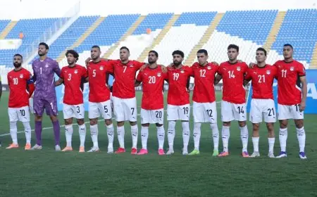 موعد مباراة مصر وغينيا بيساو في تصفيات كأس العالم 2026 والقنوات الناقلة لها