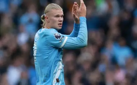 إيرلينغ هالاند يتألق ويفوز بجائزة لاعب الشهر في الدوري الإنجليزي الممتاز للمرة الرابعة