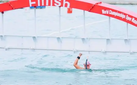 حصد مصر 8 ميداليات في ثاني أيام بطولة العالم للسباحة بالزعانف