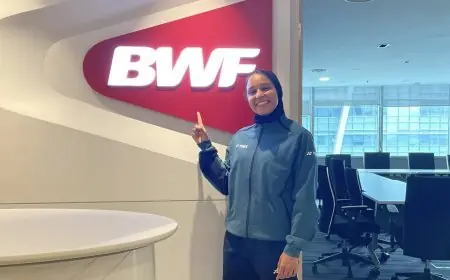 ضحى هاني تحقق إنجازًا جديدًا بعضويتها في لجنة الرياضيين بالاتحاد الدولي للريشة الطائرة