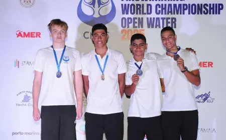 مصر تزدهر بـ 22 ميدالية جديدة في اليوم الثاني لبطولة العالم للسباحة بالزعانف