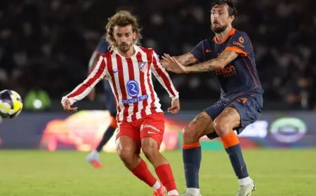 أتلتيكو مدريد يتوج بكأس الإعمار في ليبيا بفوز مثير على إنتر ميلان