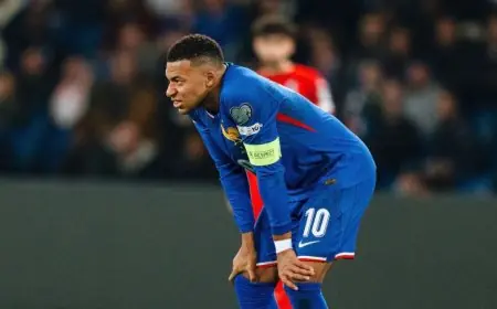 انسحاب كيليان مبابي المصاب من معسكر فرنسا وعودته إلى مدريد يثير القلق حول مستقبل الفريق