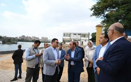 رئيس الوزراء يستعرض مشروع ممشى أهل مصر في بنها