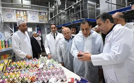 رئيس الوزراء يقوم بزيارة تفقدية لمصنع عبور لاند في مدينة العبور