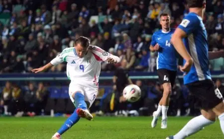 إيطاليا تفوز على إستونيا وتخطو نحو الملحق في تصفيات كأس العالم