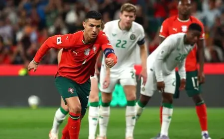 كريستيانو رونالدو تحت تأثير لعنة ركلات الجزاء في التصفيات الأوروبية