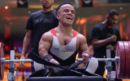 محمد المنياوي يحرز الذهب في بطولة العالم لرفع الأثقال البارالمبي بالعاصمة الإدارية