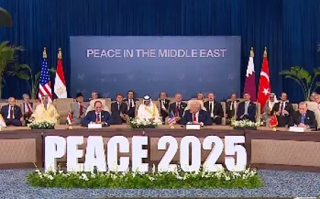 اتفاق تاريخي لوقف الحرب في غزة برعاية السيسي وقادة أمريكا وقطر وتركيا