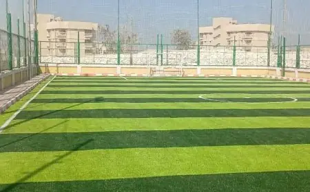 افتتاح ملعب خماسي جديد بمركز شباب بني خالد في المنيا من قبل وزارة الشباب والرياضة