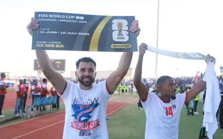 جمهور الرأس الأخضر يحتفل بالتأهل للمونديال ويتطلع لمواجهة إسبانيا