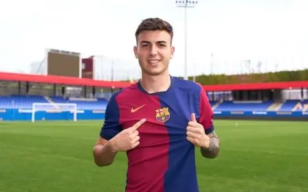 باربيروفسكي يلمع كنجم صاعد في برشلونة