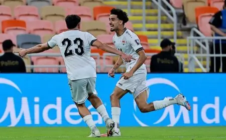 تواجد زيدان في التشكيلة الأساسية للعراق ضد السعودية في مواجهة الحسم