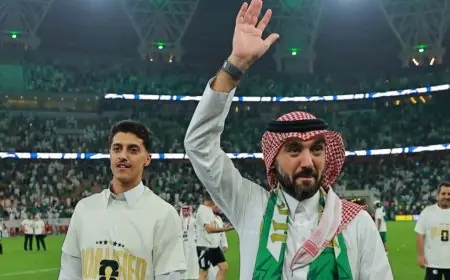 احتفاء وزير الرياضة السعودي بتأهل المنتخب السعودي إلى كأس العالم 2026