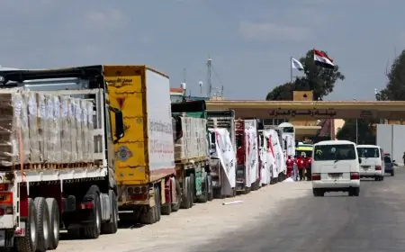 إسرائيل تفتح معبر رفح لإدخال المساعدات الإنسانية إلى غزة بعد تراجعها وفقًا لإعلام عبري