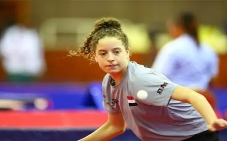 هنا جودة تحصد لقب بطولة أفريقيا لتنس الطاولة في تونس