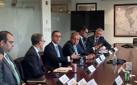 وزير الاستثمار يناقش فرص الاستثمار خلال اجتماع مائدة مستديرة مع شركة McLarty Associates