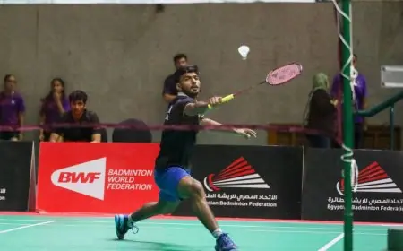 بدء منافسات الدور ثمن النهائي في بطولة مصر الدولية للريشة الطائرة