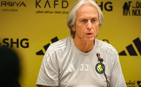 جورجي جيسوس: ملتزم بتحقيق نجاحات كبيرة مع نادي النصر