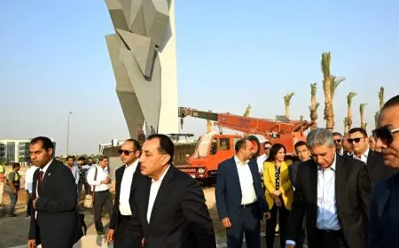 رئيس الوزراء يتابع أعمال تطوير المحيط والطرق قبل افتتاح المتحف المصري الكبير بعد 15 يومًا