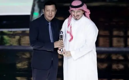 فوز الاتحاد السعودي بجائزة أفضل اتحاد وطني في آسيا لعام 2025