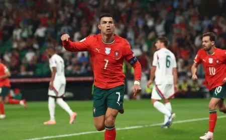 تعرف على مشاركة كريستيانو رونالدو في المباراة الاحتفالية بين البرتغال والمكسيك