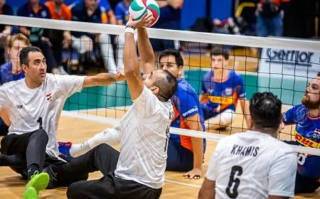 مصر تتأهل لنصف نهائي كأس العالم للكرة الطائرة جلوس في أمريكا وتستعد لمواجهة كازاخستان