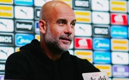 غوارديولا يعلن غياب رودري في مباراة مانشستر سيتي وإيفرتون القادمة