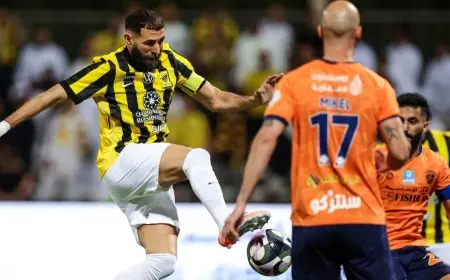 كريم بنزيما يضيع ركلة جزاء في بداية صعبة للمدرب كونسيساو مع فريق الاتحاد