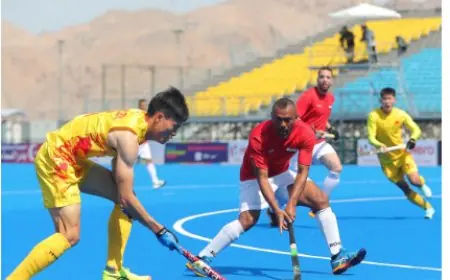 تأهل منتخب مصر إلى نهائي بطولة أمم إفريقيا للهوكي للرجال