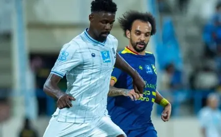 الحزم يتألق بهدف مذهل ويحقق أول انتصار في الدوري السعودي على حساب الأخدود