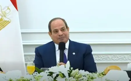 كلمة الرئيس بمنتدى أسوان ترسم خارطة طريق لإعادة توازن النظام الدولي من قلب إفريقيا