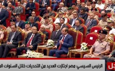 الرئيس السيسي: تكلفة الحرب على الإرهاب تجاوزت ١٠٠ مليار جنيه خلال العقد الأخير