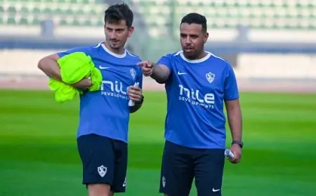 حازم إمام يعلن استقالته من الجهاز الفني لنادي الزمالك