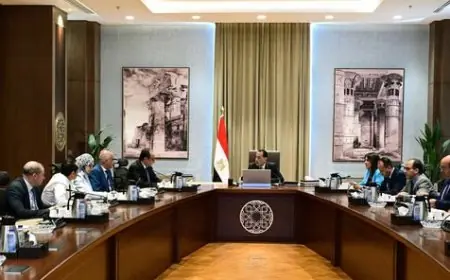 مدبولي ووزير قطاع الأعمال يناقشان الفرص الاستثمارية الواعدة في السياحة والتشييد