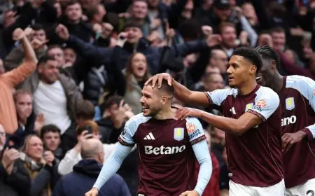 أستون فيلا يحقق انتصارًا مثيرًا على توتنهام في الدوري الإنجليزي