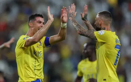 النصر ينطلق إلى الهند بغياب رونالدو وبروزوفيتش لمواجهة جوا في دوري أبطال آسيا